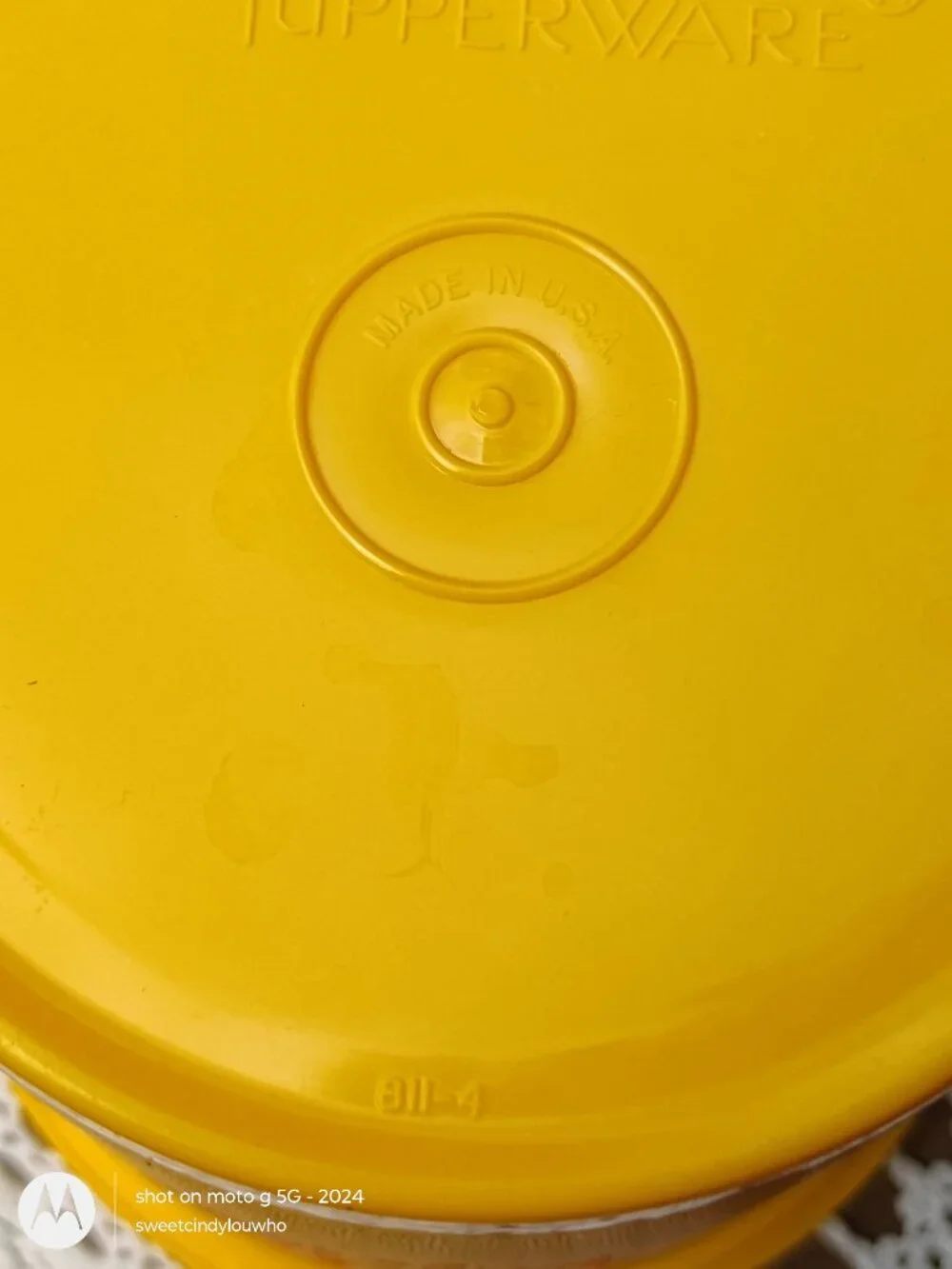 Servalier Canisters by Tupperware Set of 3 Golden Harvest Yellow vintage 1970s